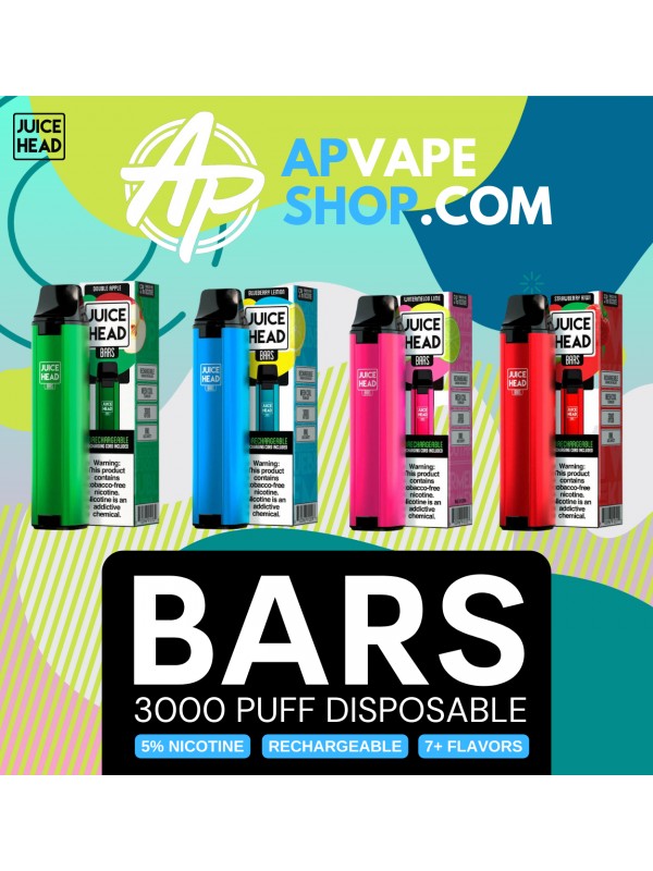 Juice Head Bars 3000 Puffs Disposable Vape