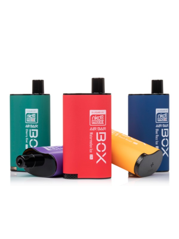 Air Bar Box & NKD 100 Max 3000 Puff Disposable Vap...