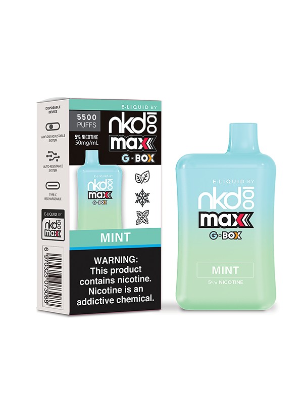 Naked 100 Max G-Box 5500 Puff Disposable Vape
