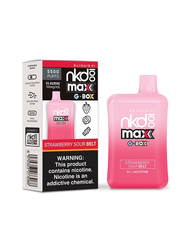Naked 100 Max G-Box 5500 Puff Disposable Vape