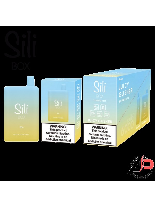 Sili Box Turbo Hit 6000 Puff Disposable Vape Devic...