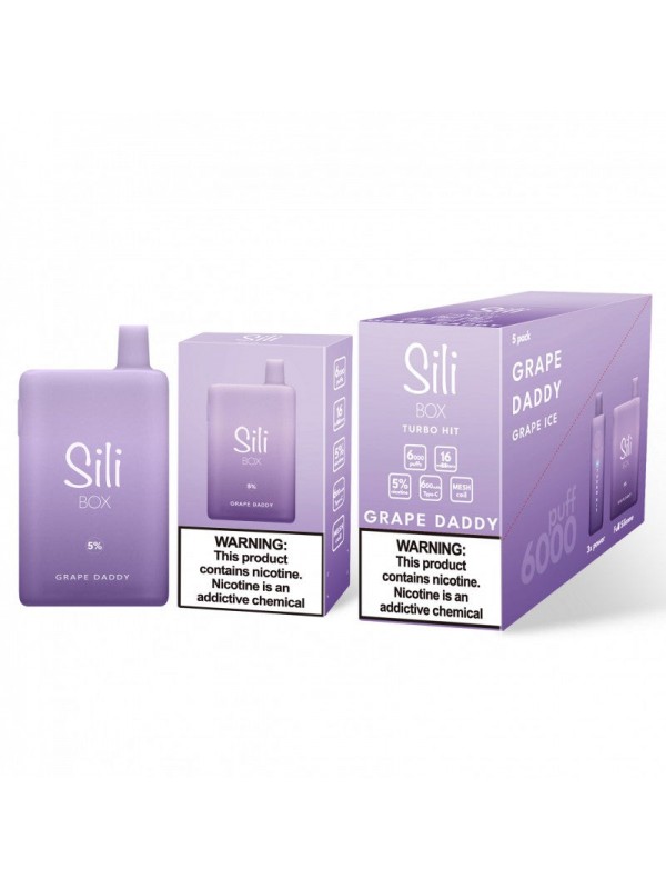 Sili Box Turbo Hit 6000 Puff Disposable Vape Device