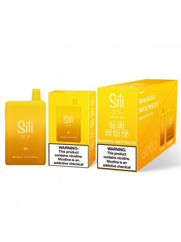 Sili Box Turbo Hit 6000 Puff Disposable Vape Device