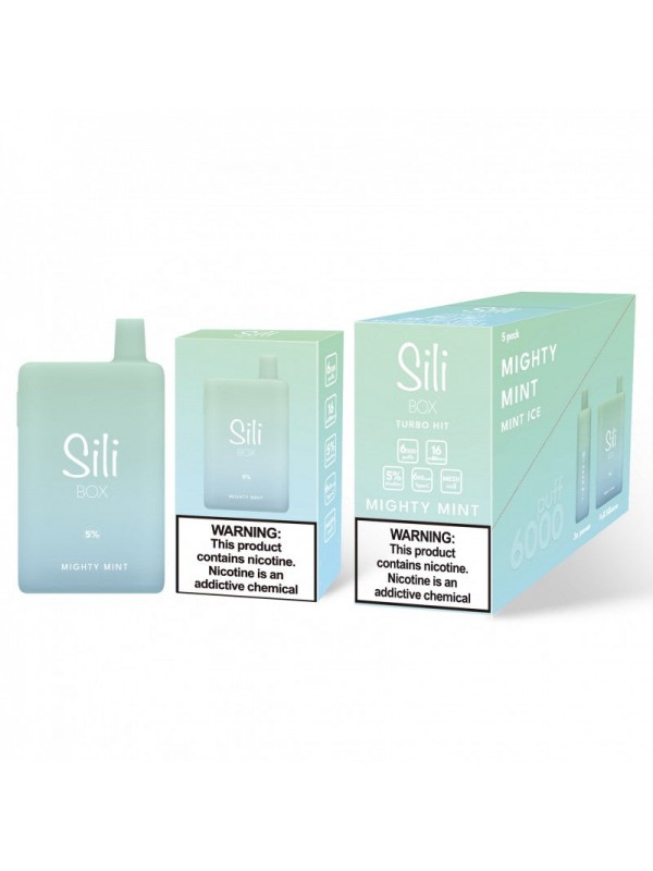 Sili Box Turbo Hit 6000 Puff Disposable Vape Device