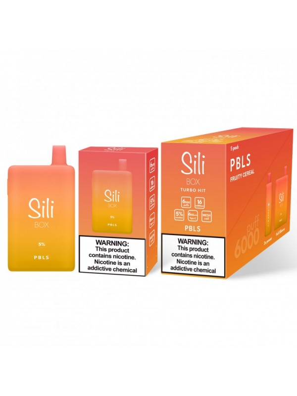 Sili Box Turbo Hit 6000 Puff Disposable Vape Device