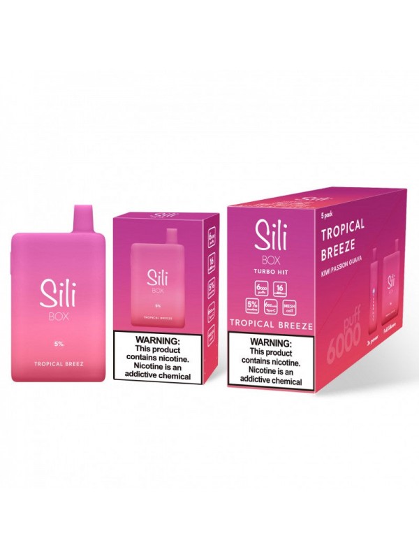 Sili Box Turbo Hit 6000 Puff Disposable Vape Device