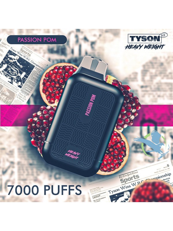 Tyson 2.0 Heavy Weight 7000 Puff Disposable Vape Device