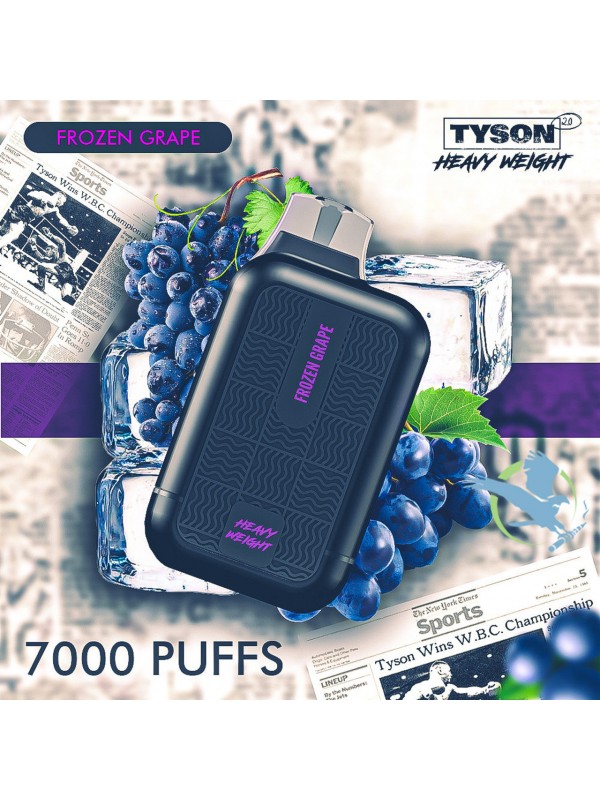 Tyson 2.0 Heavy Weight 7000 Puff Disposable Vape Device