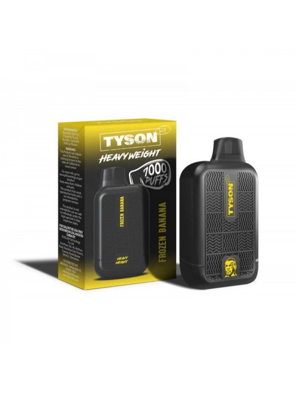 Tyson 2.0 Heavy Weight 7000 Puff Disposable Vape Device