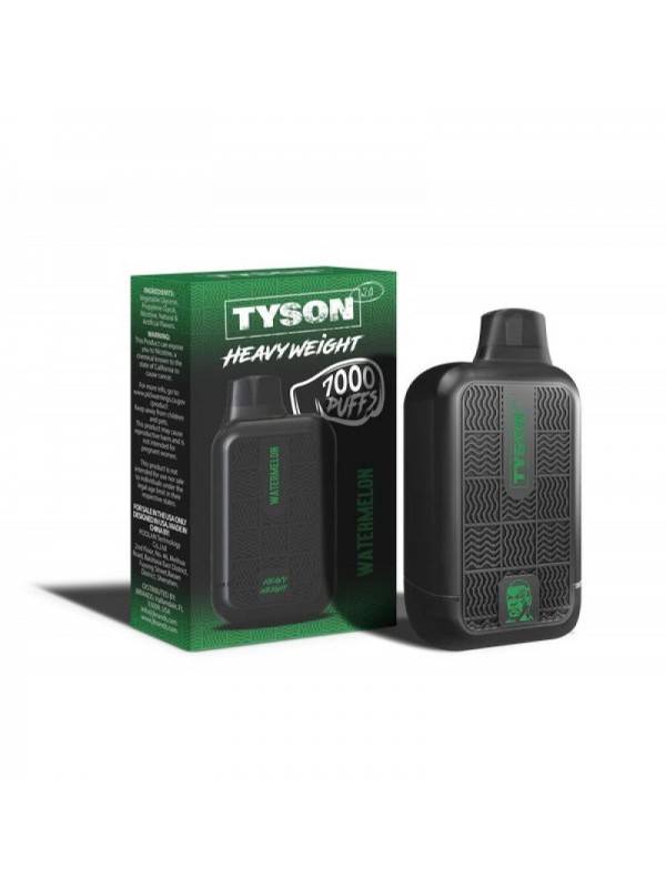 Tyson 2.0 Heavy Weight 7000 Puff Disposable Vape Device