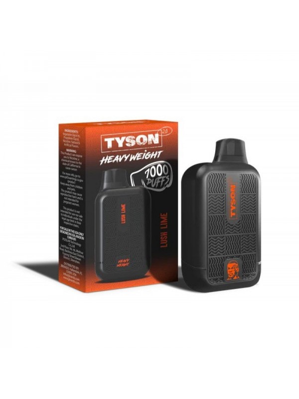 Tyson 2.0 Heavy Weight 7000 Puff Disposable Vape Device