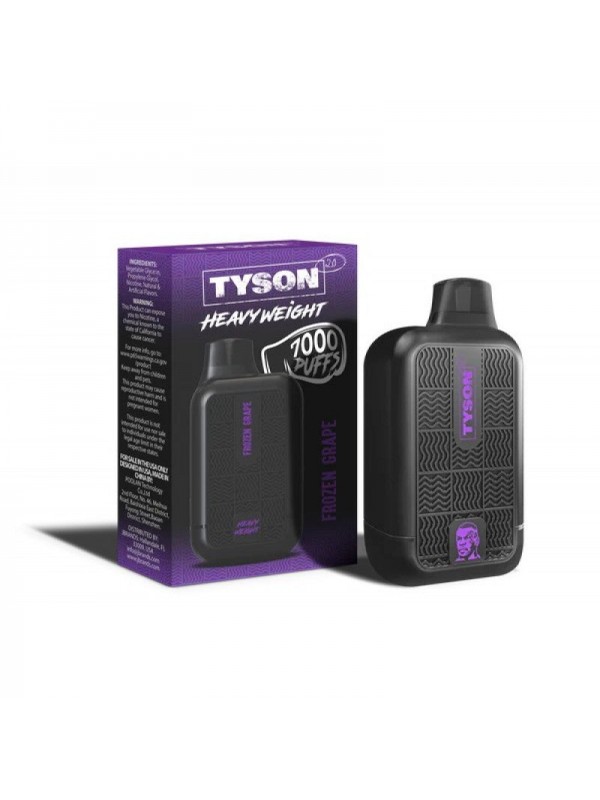 Tyson 2.0 Heavy Weight 7000 Puff Disposable Vape Device