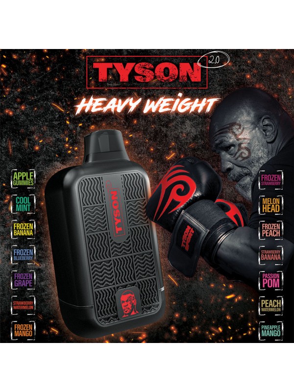 Tyson 2.0 Heavy Weight 7000 Puff Disposable Vape Device