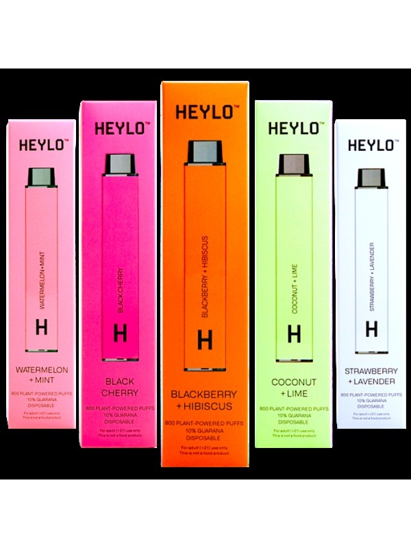 Heylo 800 Puff Zero Nicotine Disposable Vape Devic...