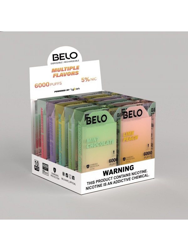 Lykcan Belo 6000 Puff Disposable Vape Device