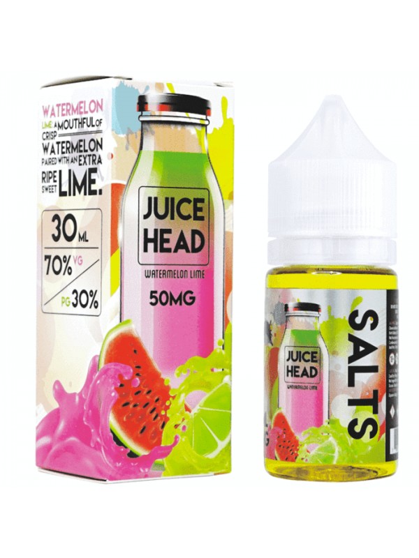 Watermelon Lime Salt Nic By Juice Head (30ml)