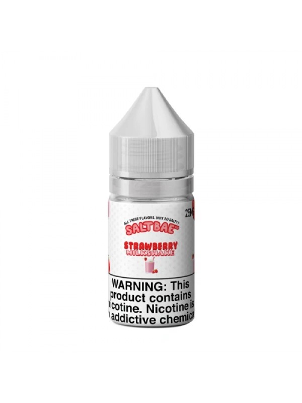 Saltbae50 - Strawberry Milkshake Salt Nic (30ml)