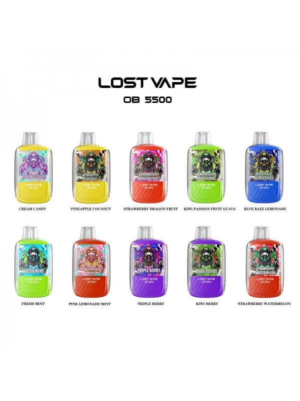 Lost Vape OB5500 Disposable Vape Device