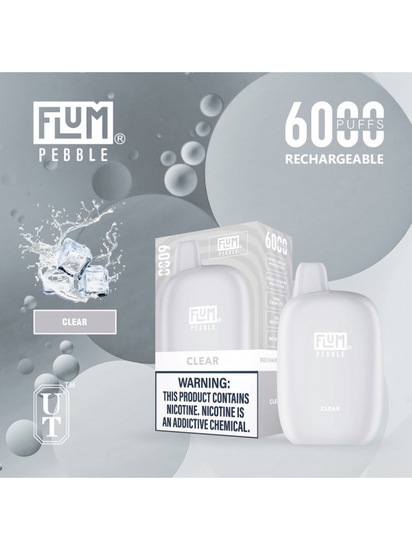 Flum Pebble 6000 Puff Disposable Vape Device