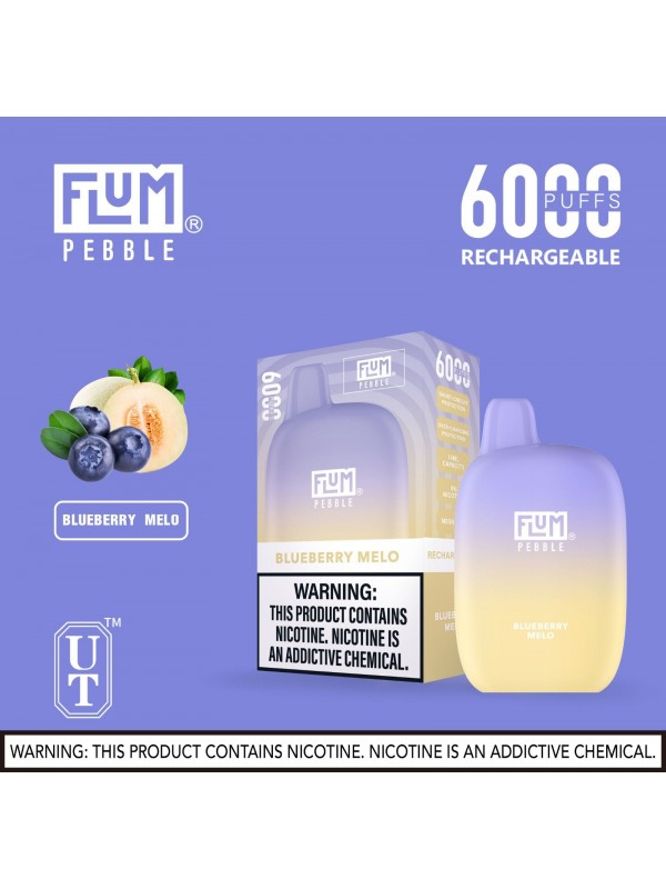 Flum Pebble 6000 Puff Disposable Vape Device