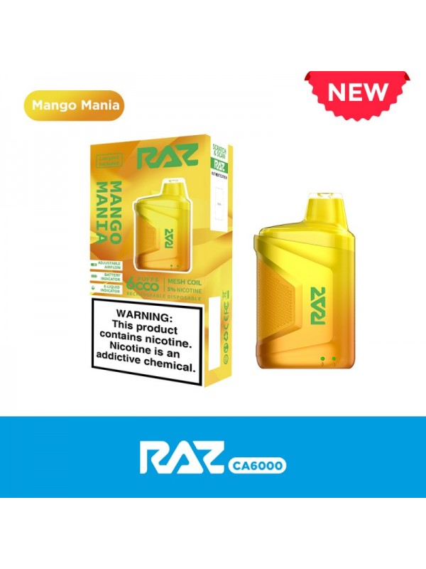 Raz CA6000 Puff Disposable Vape Device