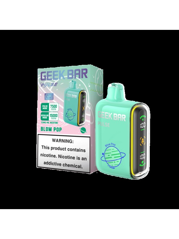 Geek Bar Pulse 15000 Puff Disposable Vape Device