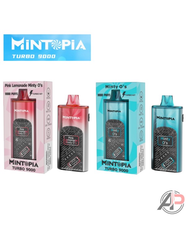 Mintopia Turbo 9000 Puff Disposable Vape Device