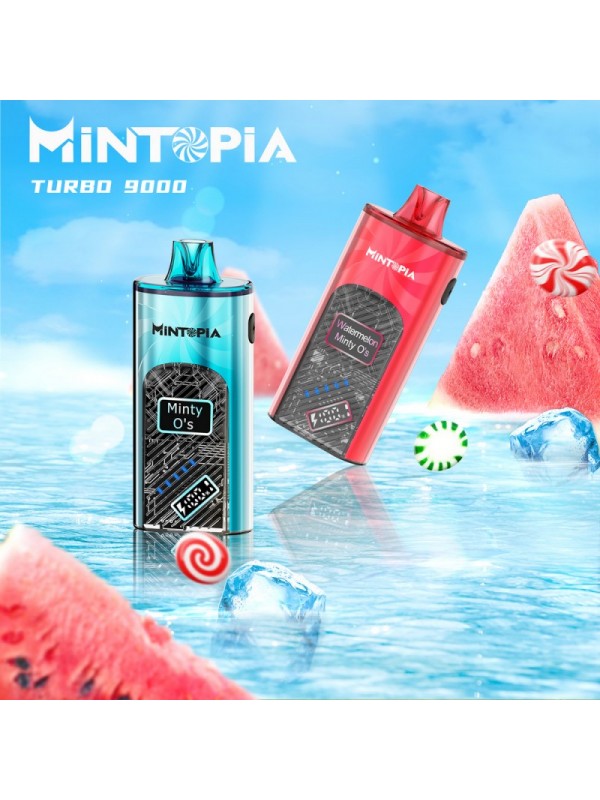 Mintopia Turbo 9000 Puff Disposable Vape Device