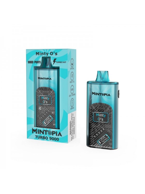 Mintopia Turbo 9000 Puff Disposable Vape Device