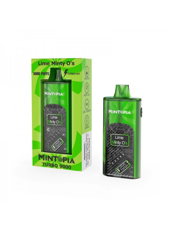 Mintopia Turbo 9000 Puff Disposable Vape Device