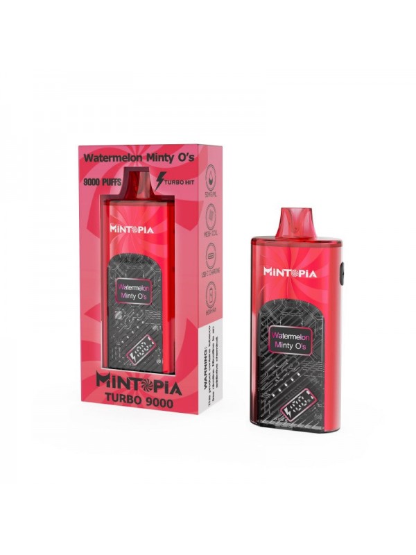 Mintopia Turbo 9000 Puff Disposable Vape Device