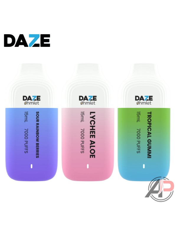 7 Daze Ohmlet 7000 Puff Disposable Vape Device