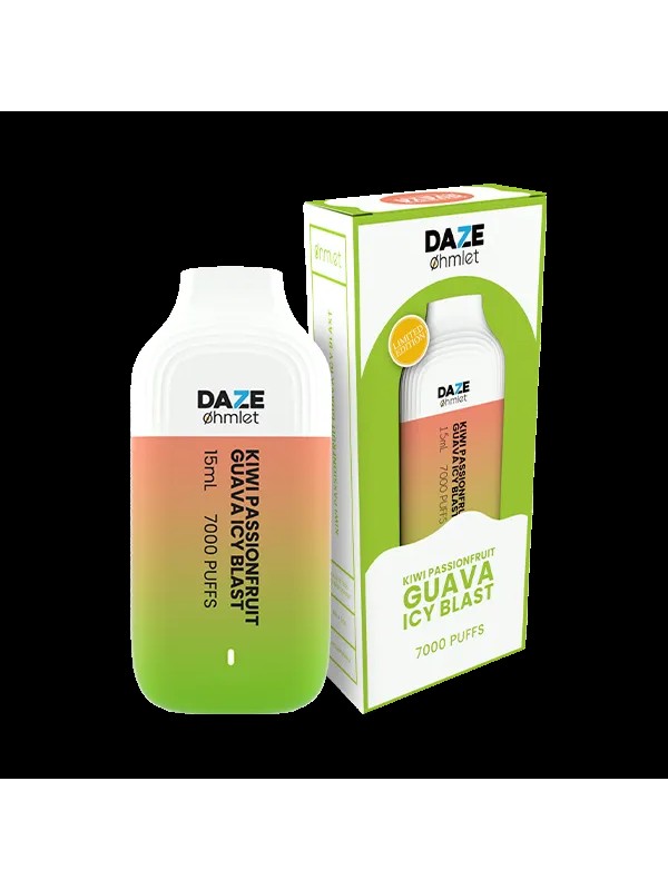 7 Daze Ohmlet 7000 Puff Disposable Vape Device