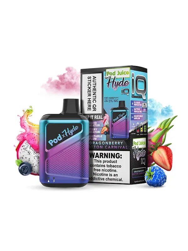 Pod Juice Hyde IQ 5000 Puff Disposable Vape Device