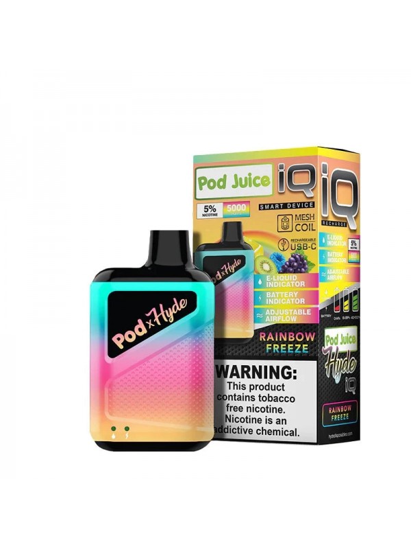 Pod Juice Hyde IQ 5000 Puff Disposable Vape Device