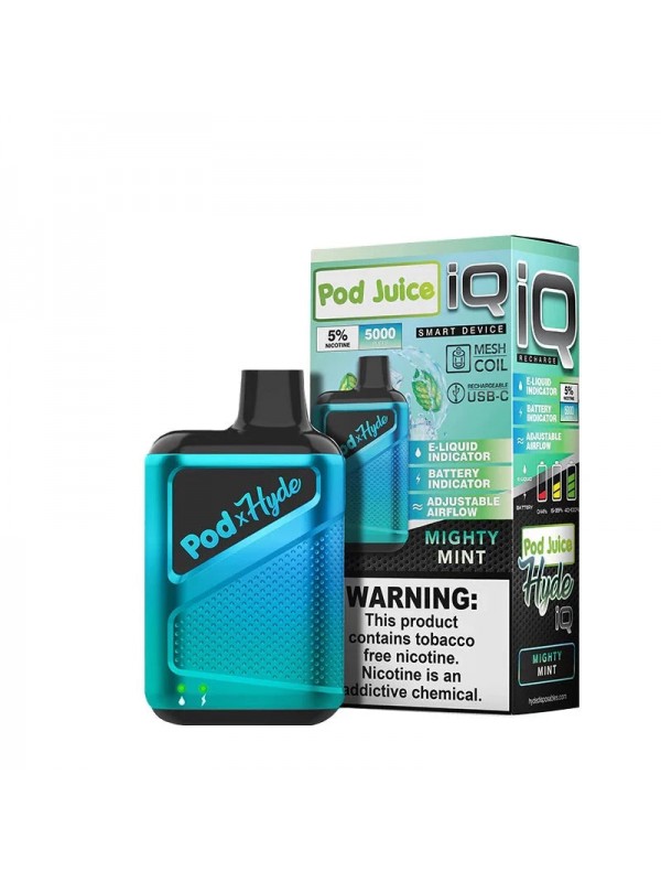Pod Juice Hyde IQ 5000 Puff Disposable Vape Device