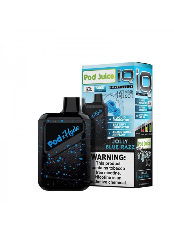 Pod Juice Hyde IQ 5000 Puff Disposable Vape Device