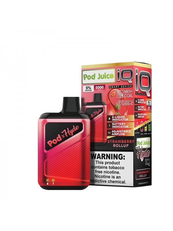 Pod Juice Hyde IQ 5000 Puff Disposable Vape Device