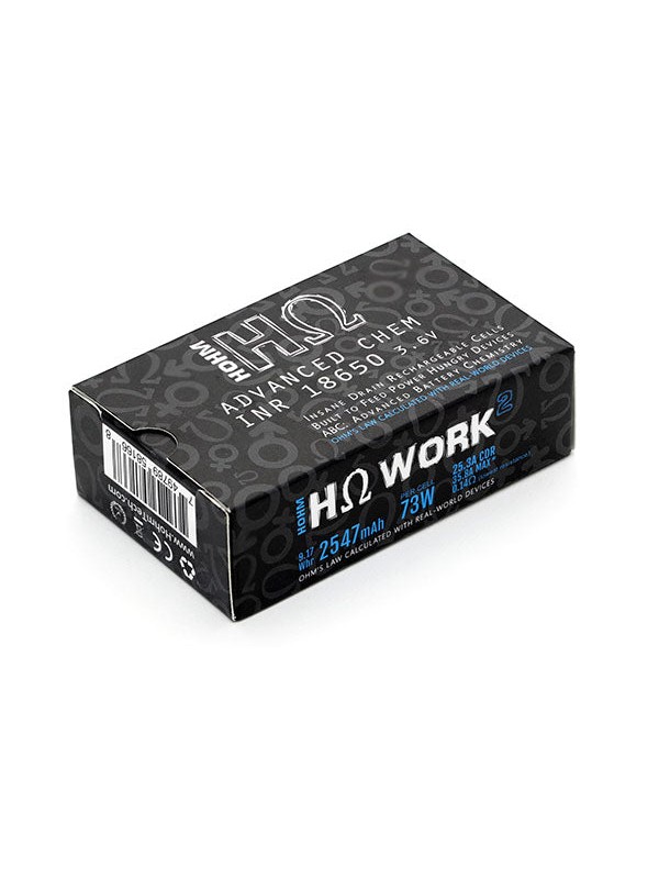 HOHM TECH WORK 2 18650 2547MAH 25.3A