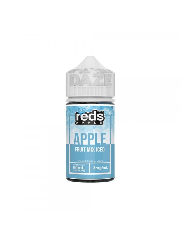 7 DAZE Reds Apple - Iced Fruit Mix 60ml E-liquid