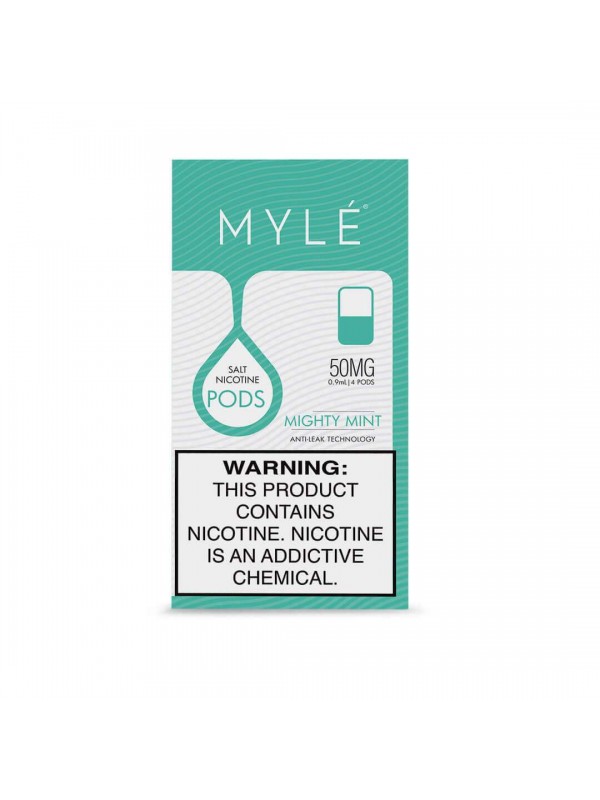 MYLE V4 Replacement Pods – 1 Pack of 4 Pods