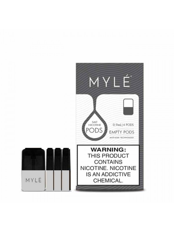 MYLE V4 Replacement Pods – 1 Pack of 4 Pods