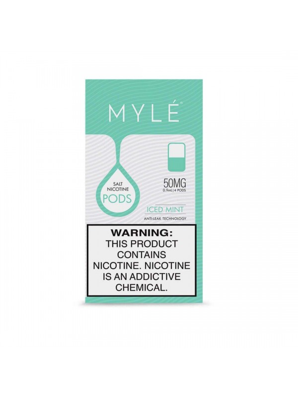 MYLE V4 Replacement Pods – 1 Pack of 4 Pods