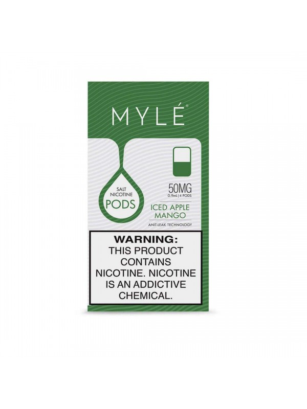 MYLE V4 Replacement Pods – 1 Pack of 4 Pods