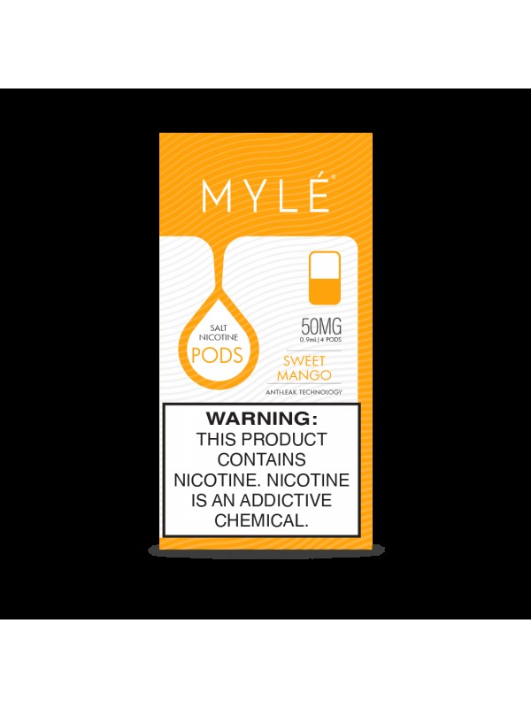 MYLE V4 Replacement Pods – 1 Pack of 4 Pods