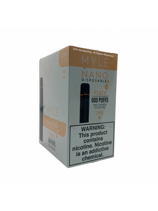 MYLE NANO DISPOSABLE VAPE WHOLESALE