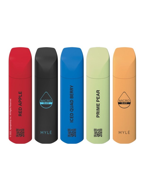 MYLE MICRO BAR DISPOSABLE VAPE DEVICE