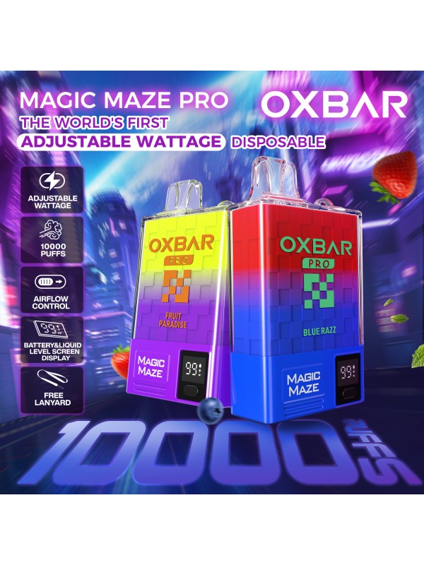 Oxbar Magic Maze Pro 10000 Puff Disposable Vape Device